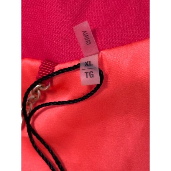 NWT Elie Tahari Judith Cropped Jacket Blazer Women's XL Pink Zip Front Designer - Picture 8 of 10